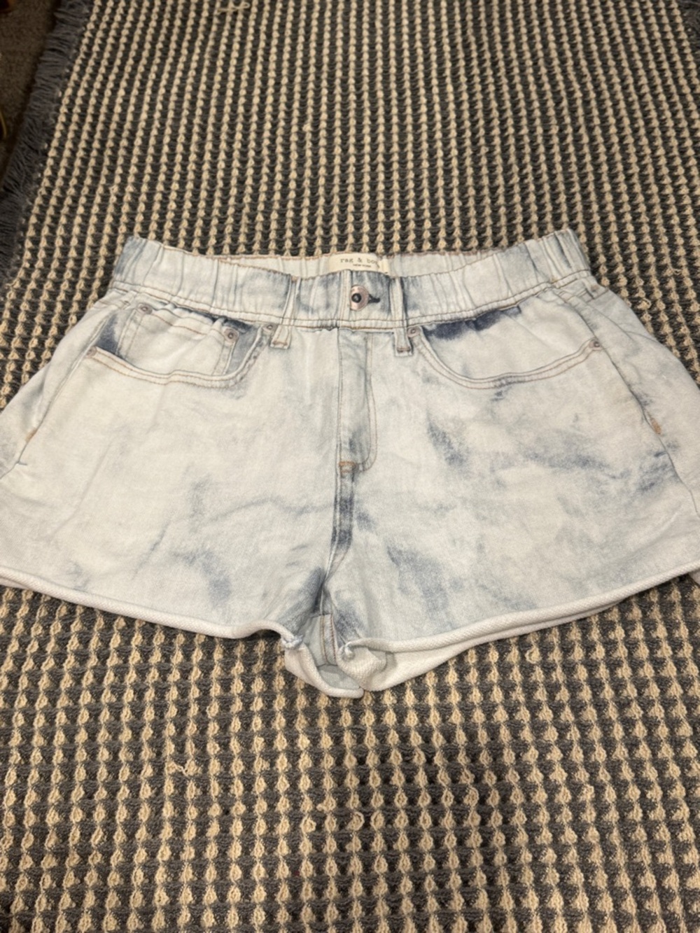 Rag & bone Jean printed sweat shorts